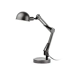 Luminaria de mesa BAOBAB inclinable E14 IP20, gris 