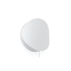 Luminaria de pared OVO R7S IP20, blanco mate 