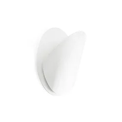 Luminaria de pared OVO R7S IP20, blanco mate 