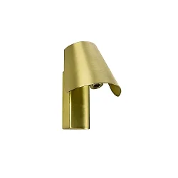Luminaria de pared LE LED IP20, dorado, satinado 