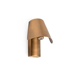 Luminaria de pared LE LED IP20, color bronce 