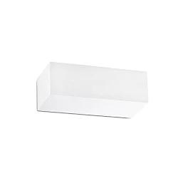 Luminaria de pared EACO G9 IP20, blanco mate 