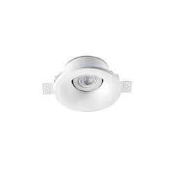 Luminaria empotrable para techos NEU GU5.3 IP20, blanco mate 