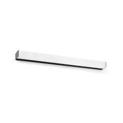 Luminaria de pared NILO LED IP44, negro mate 