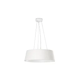 Luminaria colgante AINA LED IP44, blanco mate 
