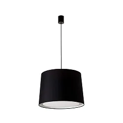 Luminaria colgante CONGA E27 IP20, negro mate 