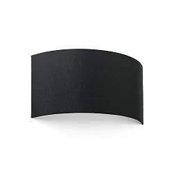 Luminaria de pared COTTON de 2 llamas, semicircular E27 IP20, blanco mate 