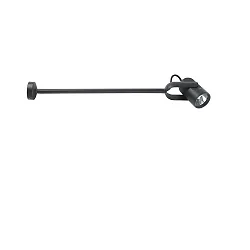 Luminaria de pared para exteriores SLOT LED IP65, negro 