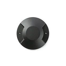 Luminaria de pared para exteriores LOTH LED IP67, negro mate 