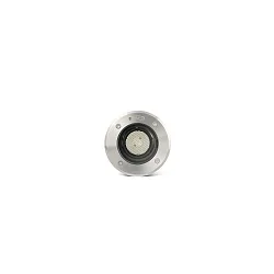 Luminaria empotrable en suelo GEISER 130 / 38° redondo, ajustable, pasable IP67, acero inoxidable, satinado 