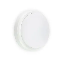 Luminaria de pared para exteriores TOM LED IP65, blanco mate 
