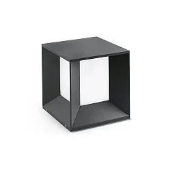 Luminaria de caminos MILA LED IP65, plomo oscuro 