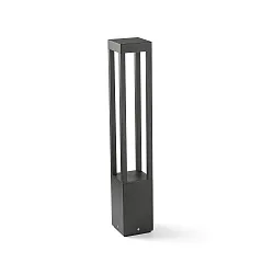 Luminaria para balizas AGRA 650 LED IP54, plomo oscuro 