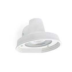 Luminaria de pared para exteriores BRONX GU10 IP44, blanco 