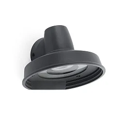 Luminaria de pared para exteriores BRONX GU10 IP44, plomo oscuro 