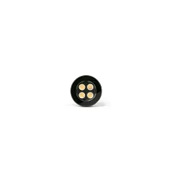 floor recessed luminaire TRAS 4L / 13° / 700MA 4 flames, rigid, without frame IP67, black matt dimmable