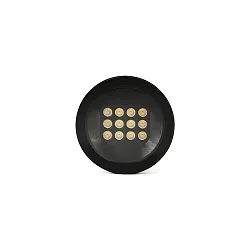 floor recessed luminaire TRAS 25L / 13° / 700MA 12 flames, rigid IP67