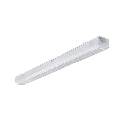 Luminaria para locales húmedos AWL137150P.5083 medio, conmutable, prismático IP50, blanco 