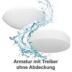 wall and ceiling luminaire PREMIUM 7530 Ø 44cm IP65, white 