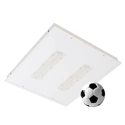 Luminaria empotrable a prueba de bolas, multipower IP40