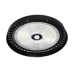 hall spot Ø 300MM / 1-10V impact resistant, direct IP65, black dimmable
