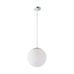 Luminaria colgante Ø50 IP40, cromo, blanco regulable