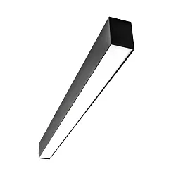 light bar MICROPAL®, UGR<19 / 1407MM / 840 surface-mounted version, DALI controllable, direct IP40, black 