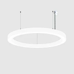 Luminaria colgante Ø 98CM controlable por DALI, CCT Switch, directa, UGR < 19, forma del anillo IP40, negro regulable