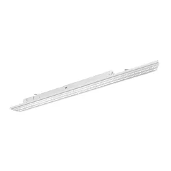 Luminaria trifásica 60cm multipower, doble asimétrico IP20, recubrimiento con polvo, blanco 