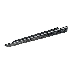 3-phase luminaire 60cm multipower, deep radiating IP20, powder coated, black 