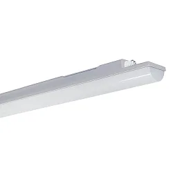 Luminaria para locales húmedos WNL14 9568 controlable por DALI IP68, gris regulable