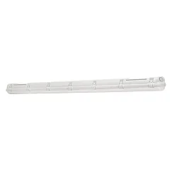 Luminaria para locales húmedos ECO 117 resistente a los impactos, multipower IP66, gris regulable