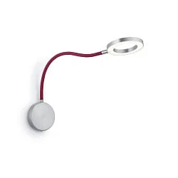 wall luminaire TESSA-W-FLEX with flex arm, controllable with gestures IP20, anthracite, grey dimmable