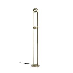 floor lamp WEGA-S up / down, swivelling, rotatable, controllable with gestures IP20, bronze dimmable