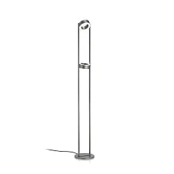 floor lamp WEGA-S up / down, swivelling, rotatable, controllable with gestures IP20, anthracite dimmable