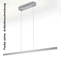 Luminaria colgante LINDA-152 Arriba-Abajo, grande, Tunable White, ajustable IP20, negro regulable