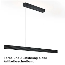 pendant luminaire FARA-112 up / down, tunable white, controllable with gestures IP20, nickel matt