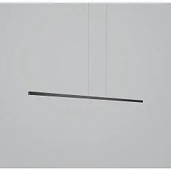 Luminaria colgante LINDA-192 IP20, negro regulable