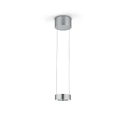 pendant luminaire ZERA-1 IP20, nickel matt dimmable