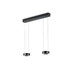 pendant luminaire ZERA-2 IP20, black dimmable