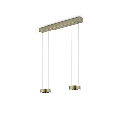 pendant luminaire ZERA-2 IP20, bronze dimmable