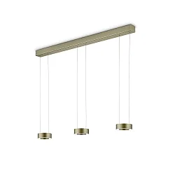 pendant luminaire ZERA-3 IP20, bronze dimmable
