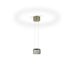 pendant luminaire SIDRA-1 up / down, adjustable, controllable with gestures IP20, bronze dimmable