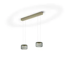 Luminaria colgante SIDRA-2 Arriba-Abajo, ajustable, controlable con gestos IP20, color bronce regulable