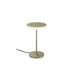Luminaria de mesa TILDA-T IP20, bronceado metálico, blanco regulable