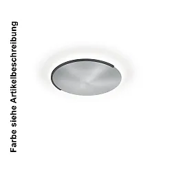 ceiling luminaire ASTRA-40 round IP20, nickel matt dimmable