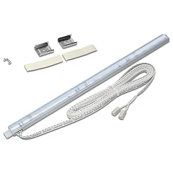Barra luminosa IP20, aluminio, transparente regulable 6W 455lm 5000K extrem breitstrahlend >80° extrem breitstrahlend >80° CRI