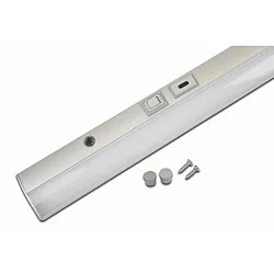 Luminaria de subestructura MODULITE F-USB 1200MM con interruptor, con conexión USB, con cable a través de IP20
