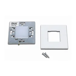 Luminaria empotrable WALL IF con sensor, radiación lateral, con difusor IP20, blanco  1,8W 90lm 3000K 120° 120° CRI 80
