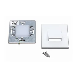 Luminaria empotrable WALL I DOWN abajo, con sensor IP20, blanco  1,8W 90lm 3000K 120° 120° CRI 80